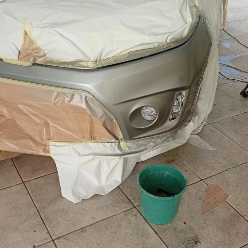 Pintura de para-choques e retoques de carros Curitiba Santa Quitéria 