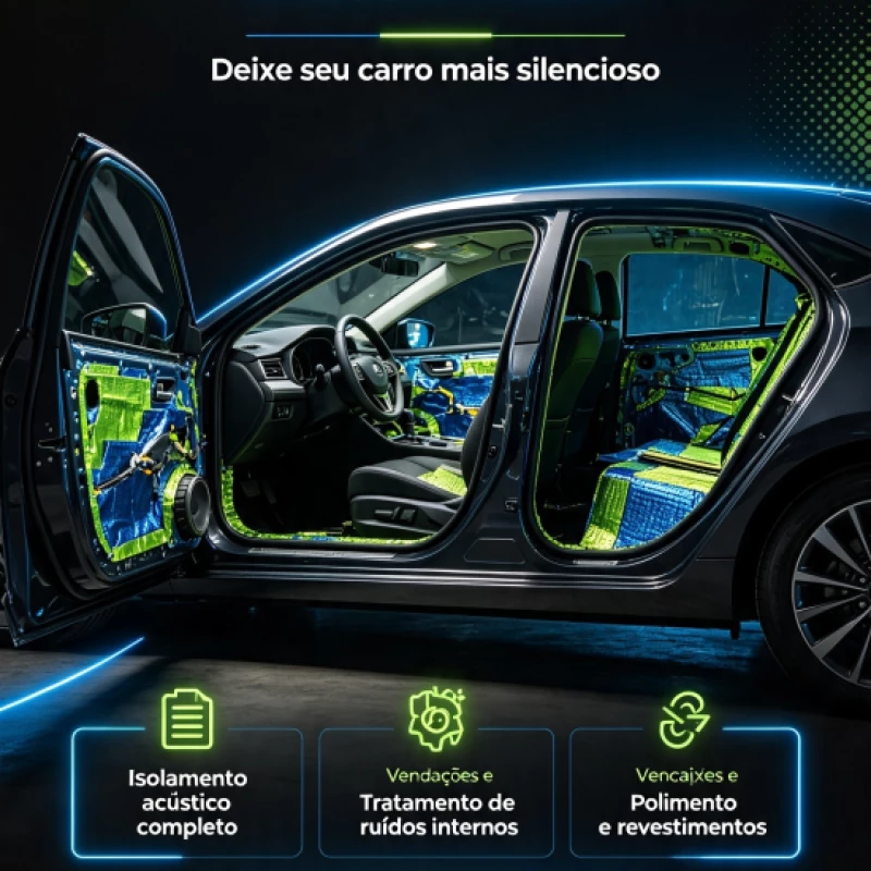 Tira ruidos de carros Curitiba