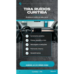 Tira ruidos de carros Curitiba